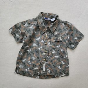 Vintage Lizard Summer Shirt 2t